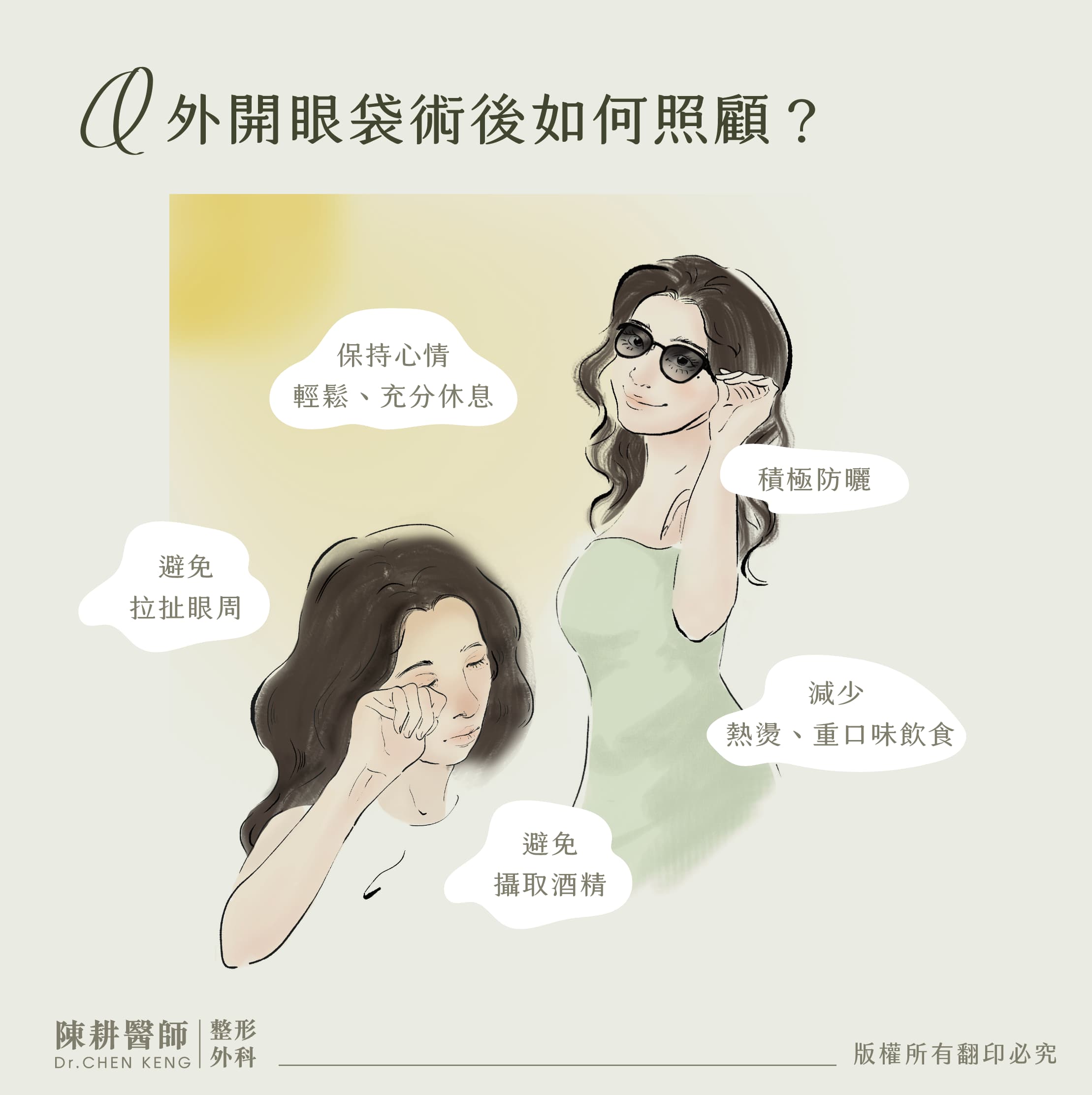 眼袋內開外開差別